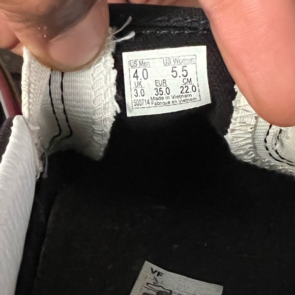 NWT VANS unisex Slip On Rainbow Glitter Platform Sneakers Size 5.5 wmns 4 men’s - Picture 6 of 8